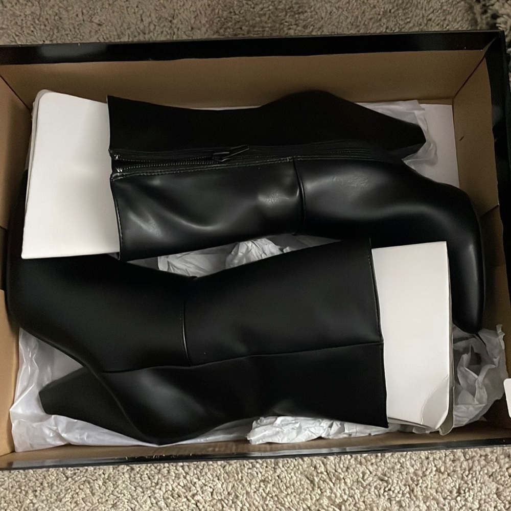 Black booties
